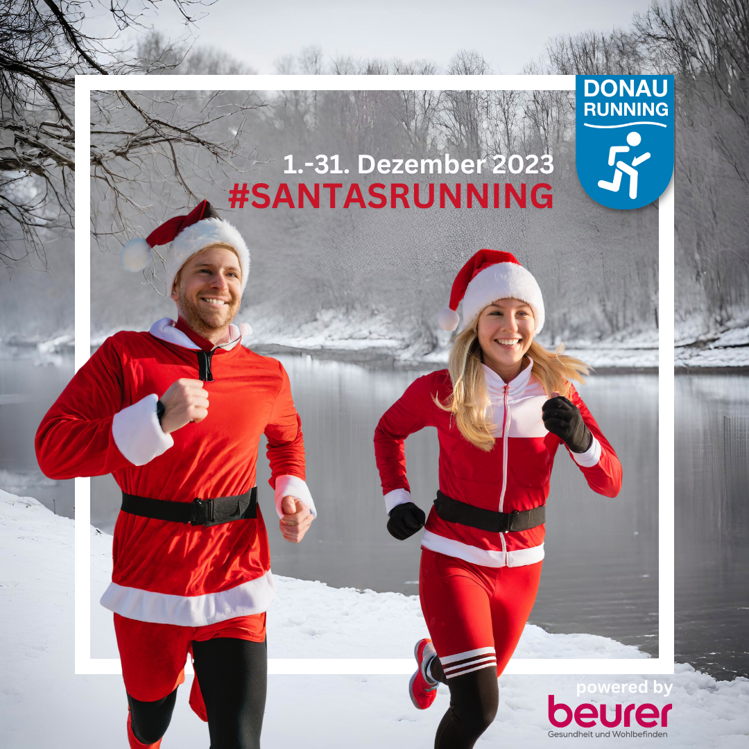 Santas' Running powered by Beurer: Die 31-Tage-Laufchallenge im Dezember